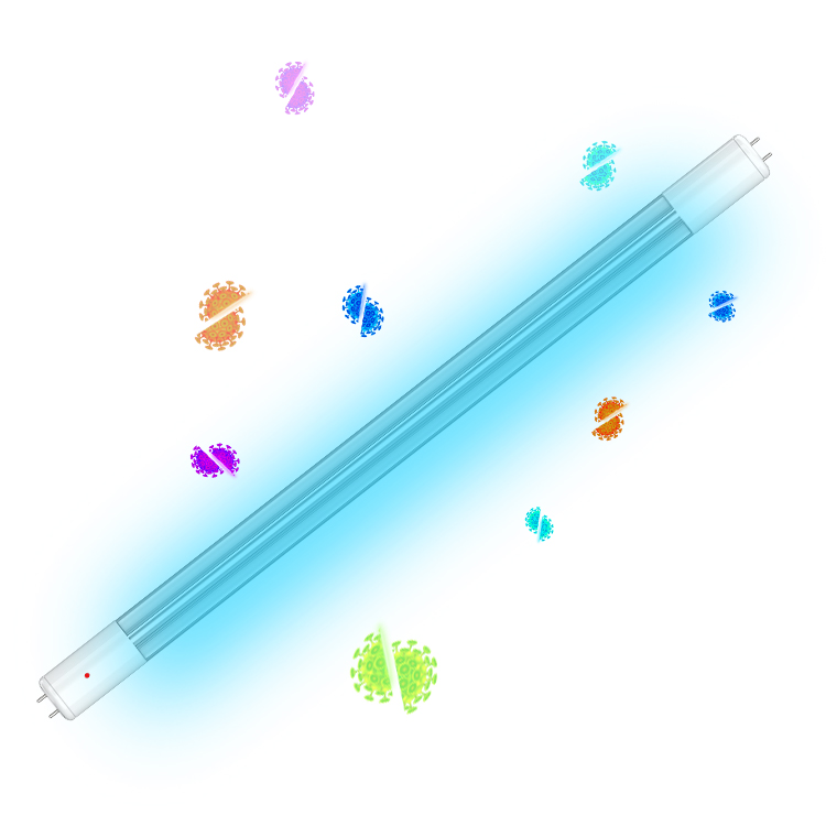 Tubo ultravioleta de vidrio de cuarzo ultravioleta