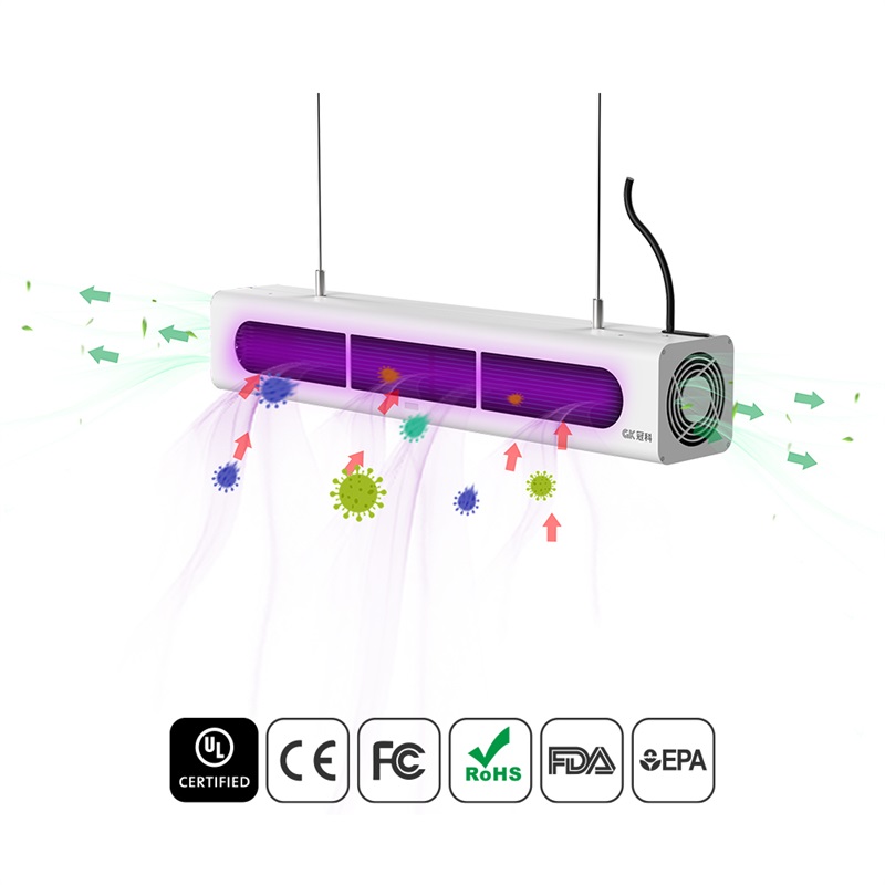 Limpiador de accesorios UVC Máquina UVC Upper Air UV